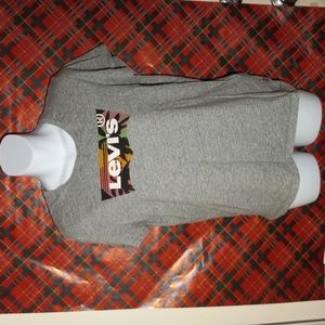 Levi's, juniors tshirt, gray, size M